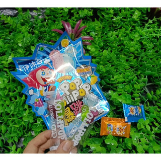 Kẹo mút nổ Popping Lollipop 17g nhiều vị trái cây thơm ngon nổ tí tách thú vị