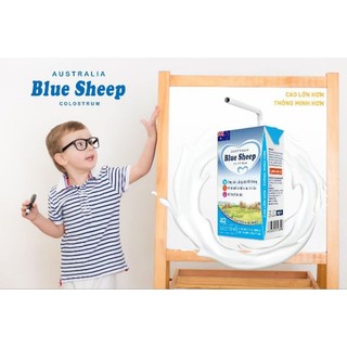 Thùng 48h tặng 4h Sữa pha sẵn Blue Sheep 110ml date mới