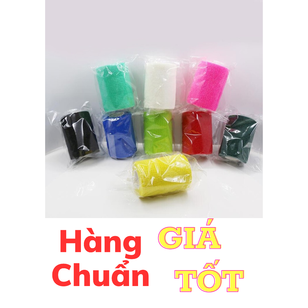 Băng quấn máy phun xăm - Cuộn băng vải bọc, giữ vệ sinh máy phun xăm chống trơn trượt khi cầm máy xăm