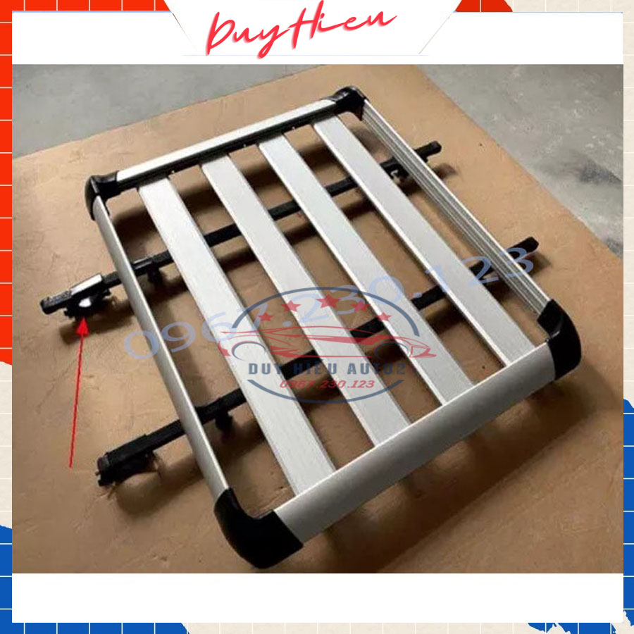 Baga Mui Xe 7 Chỗ Suzuki Xl7 Giá Nóc Chở Hàng Kèm 2 Cây Ngang Hàng Chuẩn Love Journey - DH2