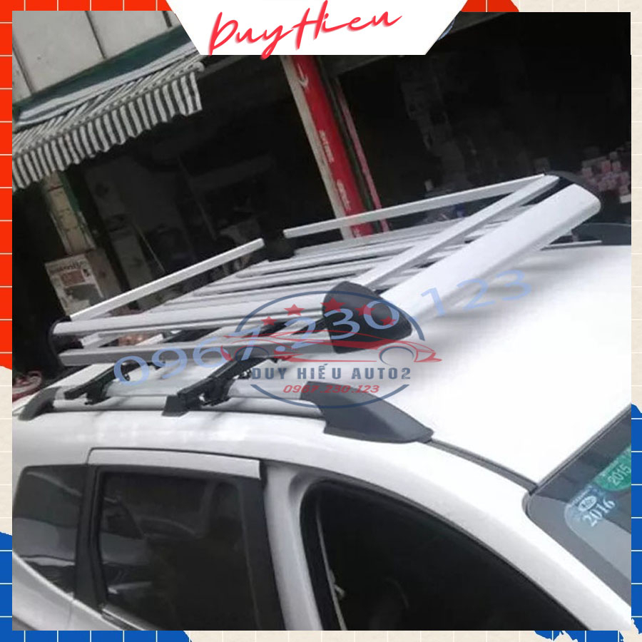 Baga Mui Xe 7 Chỗ Suzuki Xl7 Giá Nóc Chở Hàng Kèm 2 Cây Ngang Hàng Chuẩn Love Journey - DH2