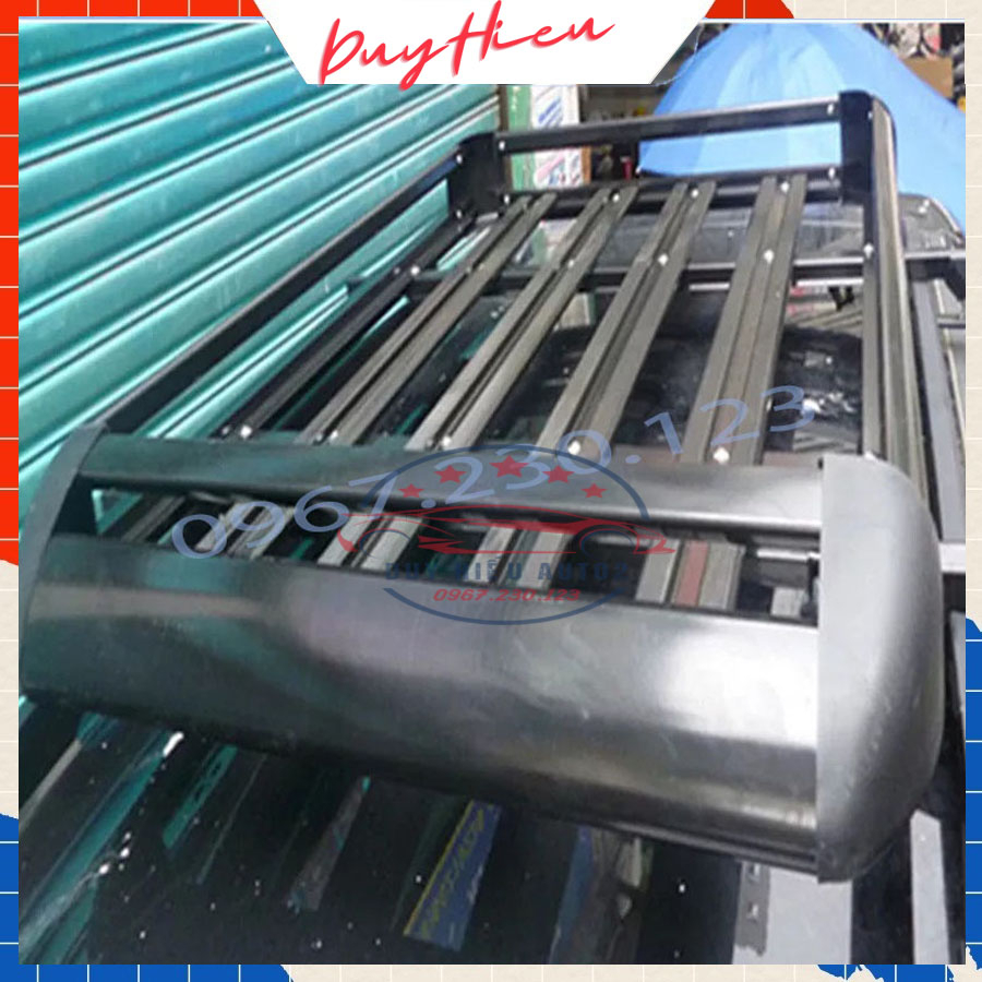 Baga Mui Xe 7 Chỗ Suzuki Xl7 Giá Nóc Chở Hàng Kèm 2 Cây Ngang Hàng Chuẩn Love Journey - DH2