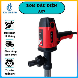 Bơm dầu điện 220V - A07 KCB, Công suất 750-1000W (Không bơm xăng, bơm hoá chất ăn mòn)
