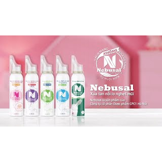 Xịt Mũi NEBUSAL đủ loại