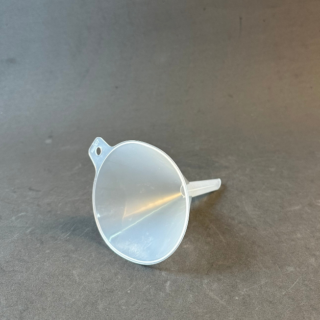 Phễu Nhựa LAB HA NOI Trong Suốt Chiết, Rót Hóa Chất, Tinh Dầu 40mm, 65mm, 75mm, 90mm, 100mm, 120mm, 150mm