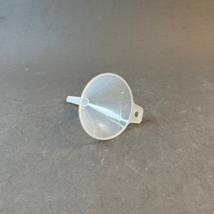 Phễu Nhựa LAB HA NOI Trong Suốt Chiết, Rót Hóa Chất, Tinh Dầu 40mm, 65mm, 75mm, 90mm, 100mm, 120mm, 150mm