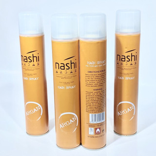 Gôm xịt tóc , keo xịt tóc nashi argan - 320ml. tạo kiểu và giữ nếp cho tóc
