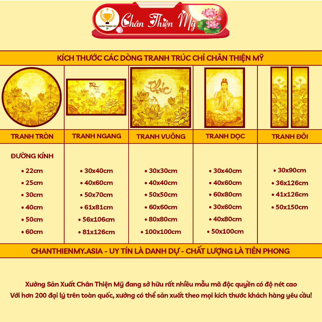 Tranh Trúc Chỉ In Đôi Mẫu 10-12 | Giá Gốc Chuẩn Phong Thủy | CHANTHIENMY.ASIA