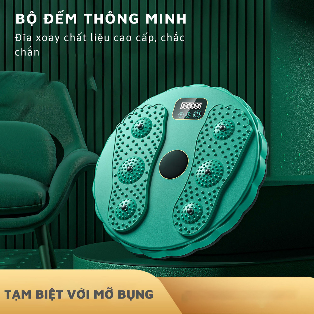 Đĩa xoay eo bản mới 2023, bàn xoay eo tập thể dục giảm cân tại nhà, dụng cụ tập bụng tại chỗ