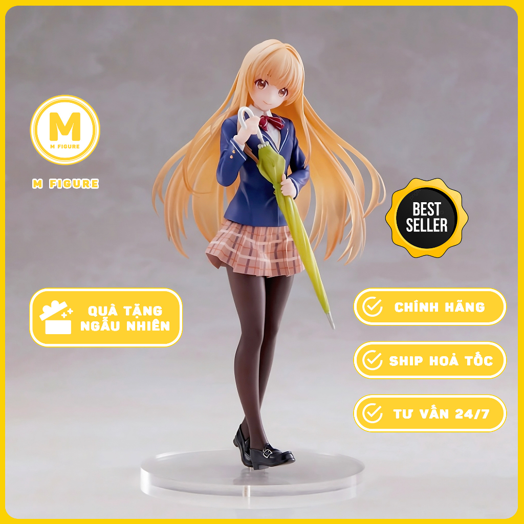 MÔ HÌNH CHÍNH HÃNG MAHIRU SHIINA - THIÊN SỨ NHÀ BÊN -  Coreful - School Uniform Ver -