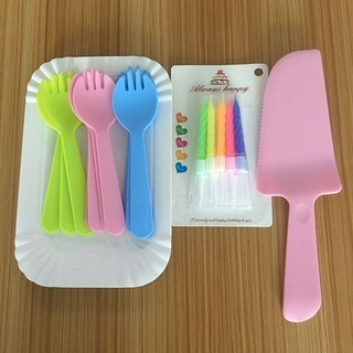 Set dao dĩa sinh nhật 10c
