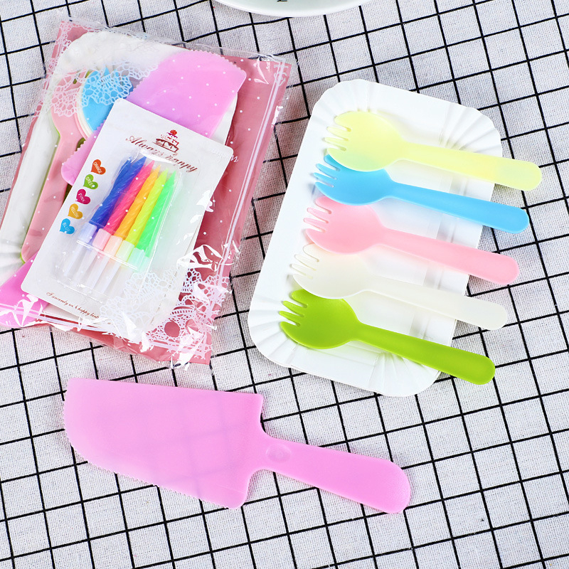 Set dao dĩa sinh nhật 10c