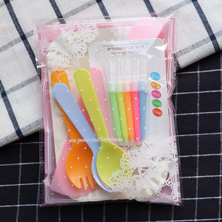 Set dao dĩa sinh nhật 10c