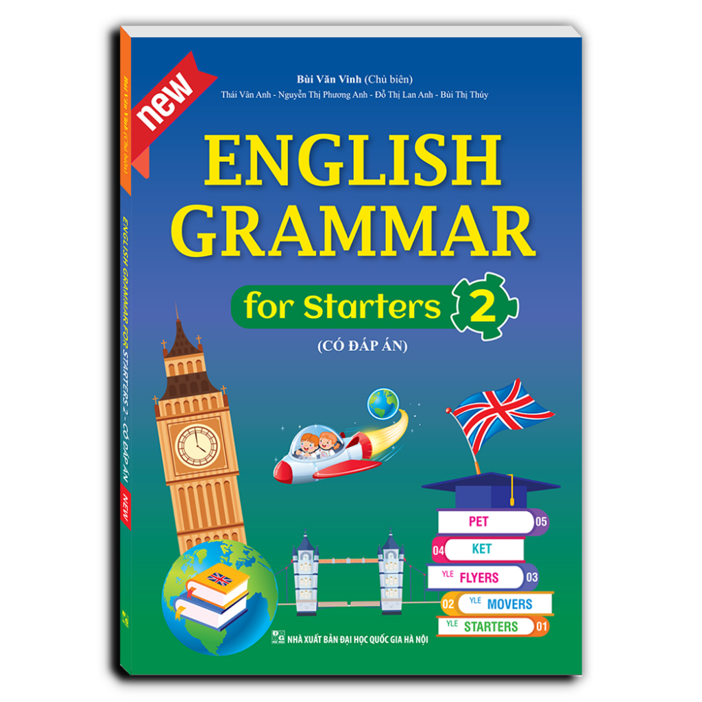 Sách - English grammar for starters 2 (có đáp án)