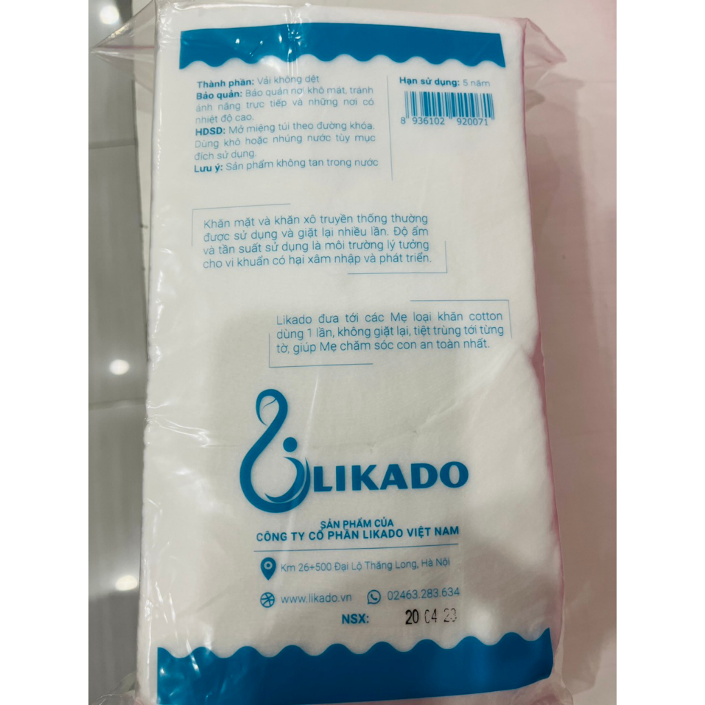 Khăn vải khô Đa Năng Likado Loại 300g