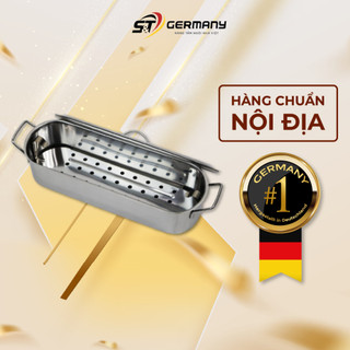 Nồi Hấp Cá Kitchen Craft Nội Địa Đức nồi hấp inox thuỷ nhiệt hấp cá nguyên con cao cấp GermanySnT 260019