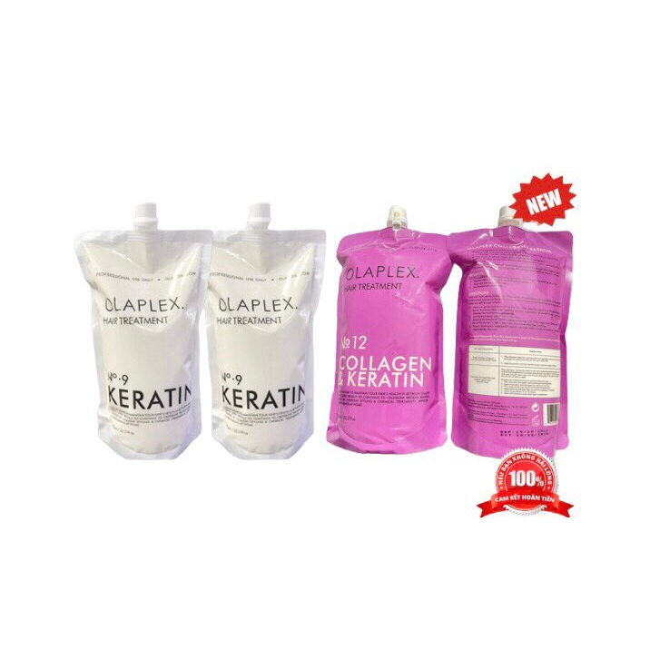 Hấp Ủ Phục Hồi Tóc Hư Tổn Nặng Keratin & Collagen OLAPLEX 1000ml