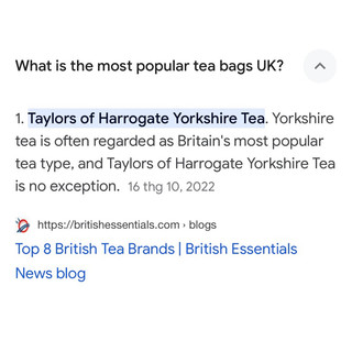 Trà nhập khẩu Anh - Trà Yorkshire Redlabel