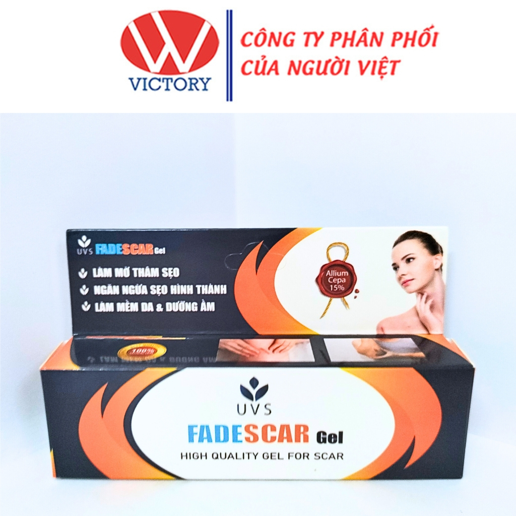 Kem UVS Thái Garcinar ngăn ngừa mụn / FadeScar mờ thâm sẹo / Cepasilk giảm khô ngứa do sẹo - 10ml - VIC Pharmacy