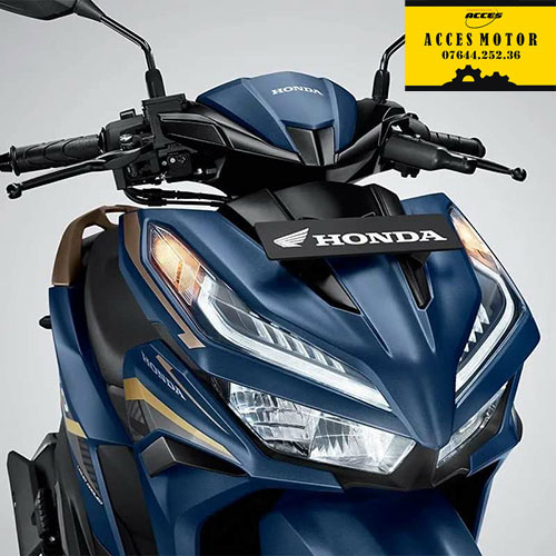 Mặt nạ Honda Vario 125 2023 màu xanh nhám chính hãng 64301-K2V-N30ZK