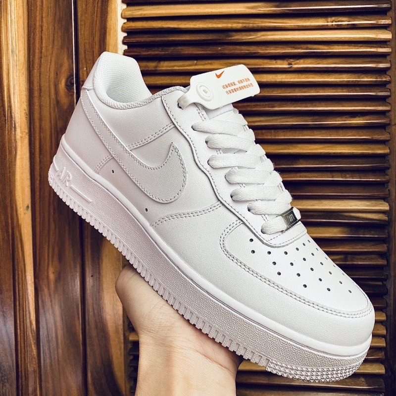 Giày Nike_Trắng Nam Nữ, Giày AF1 Air Force 1 Thời Trang Hàng Đẹp Full Box Bill