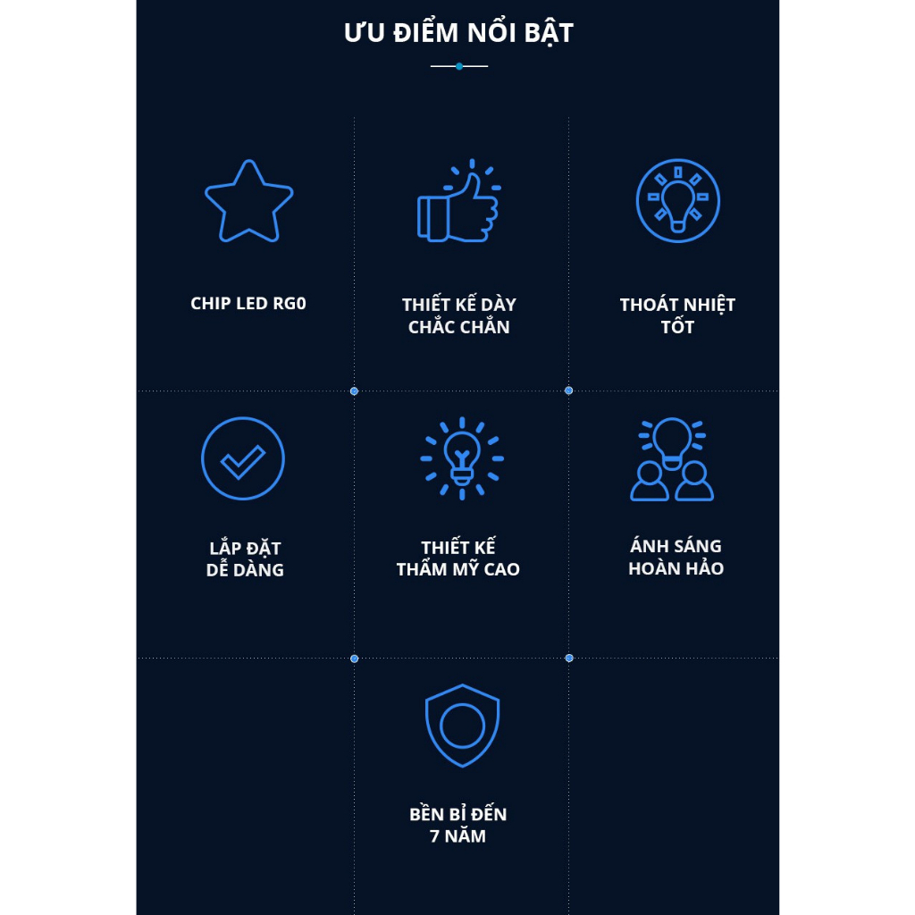 Đèn LED âm trần tròn Panasonic 6W-9W-12W-15W-18W-24W Seri DN 2G