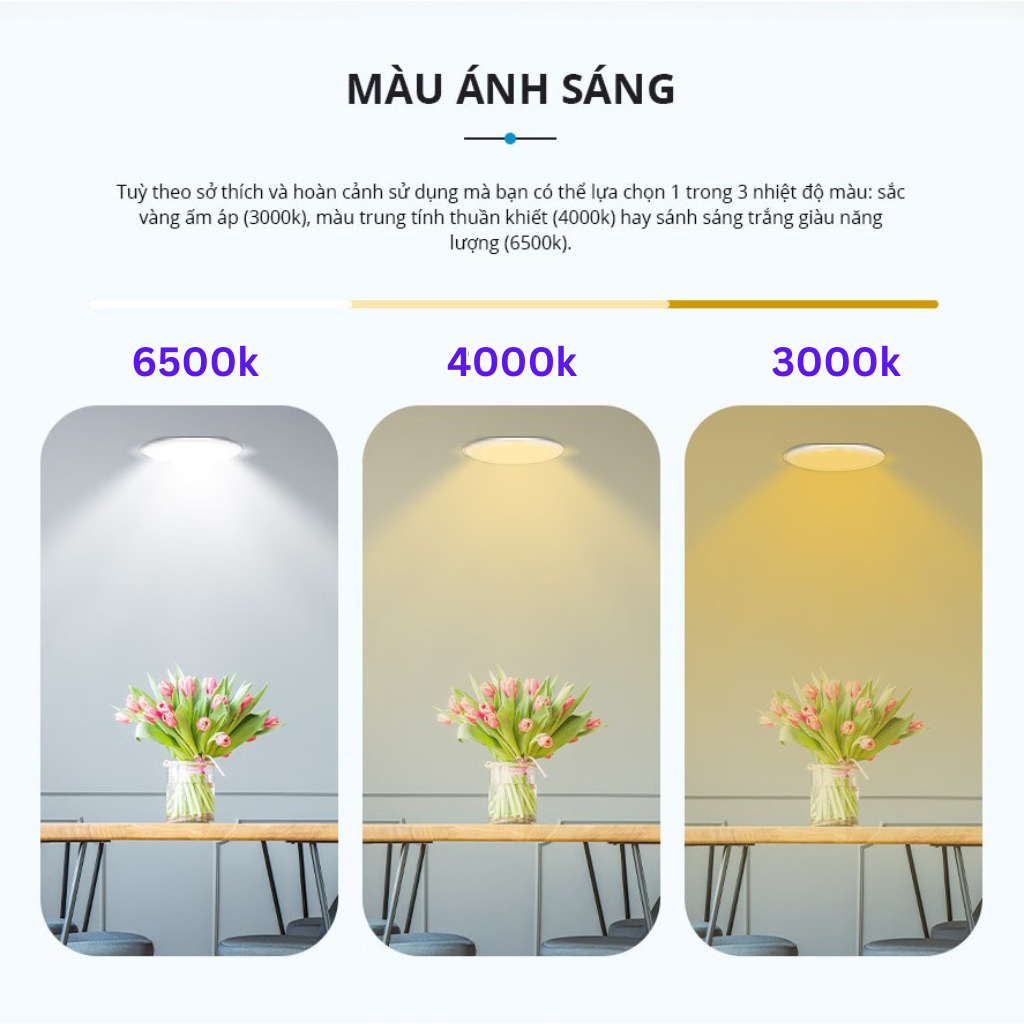 Đèn LED âm trần tròn Panasonic 6W-9W-12W-15W-18W-24W Seri DN 2G
