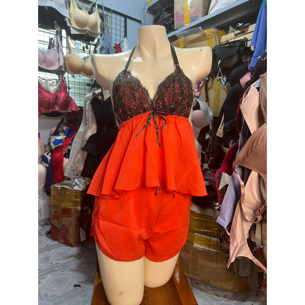 Bộ đồ ngủ sexy - Đầm ngủ sexy Voan Tơ Chất Siêu Mát Dáng Siêu Xinh < 55KG