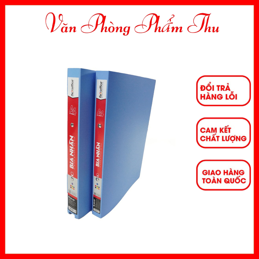 Bìa Còng - File Còng Bật - File Càng Cua Nhẫn Nhựa Thiên Long A4 2,5cm - 3,5cm
