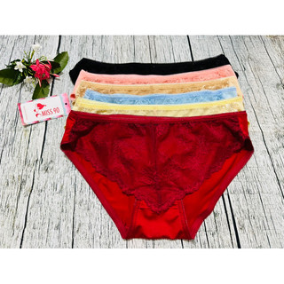 Combo 10 quần thun lạnh phối ren trước siêu mềm
