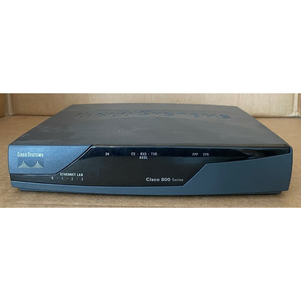 Router Cisco 857 cũ, đã qua sử du