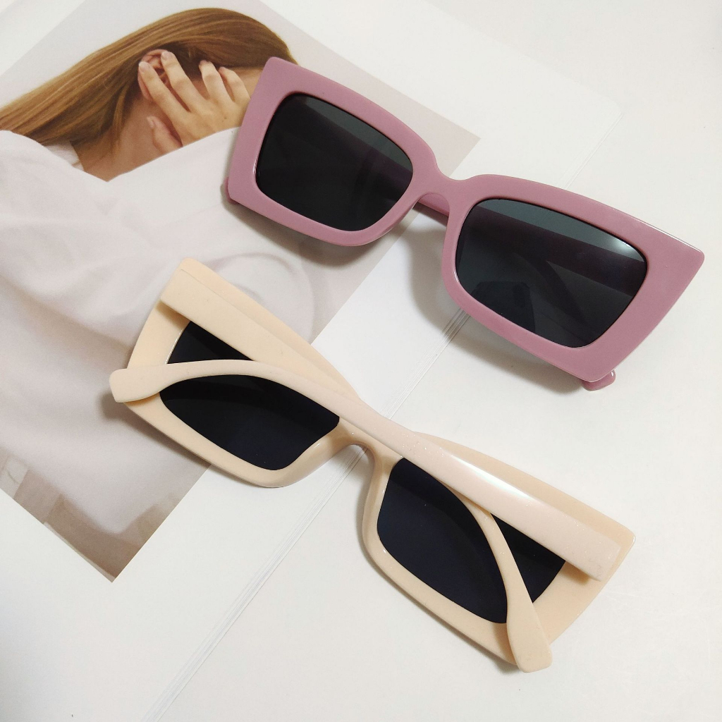 Mắt Kính Mát Nữ Form vuông Nữ Thời Trang Hot trend Teen Sang Chảnh - Hata24h