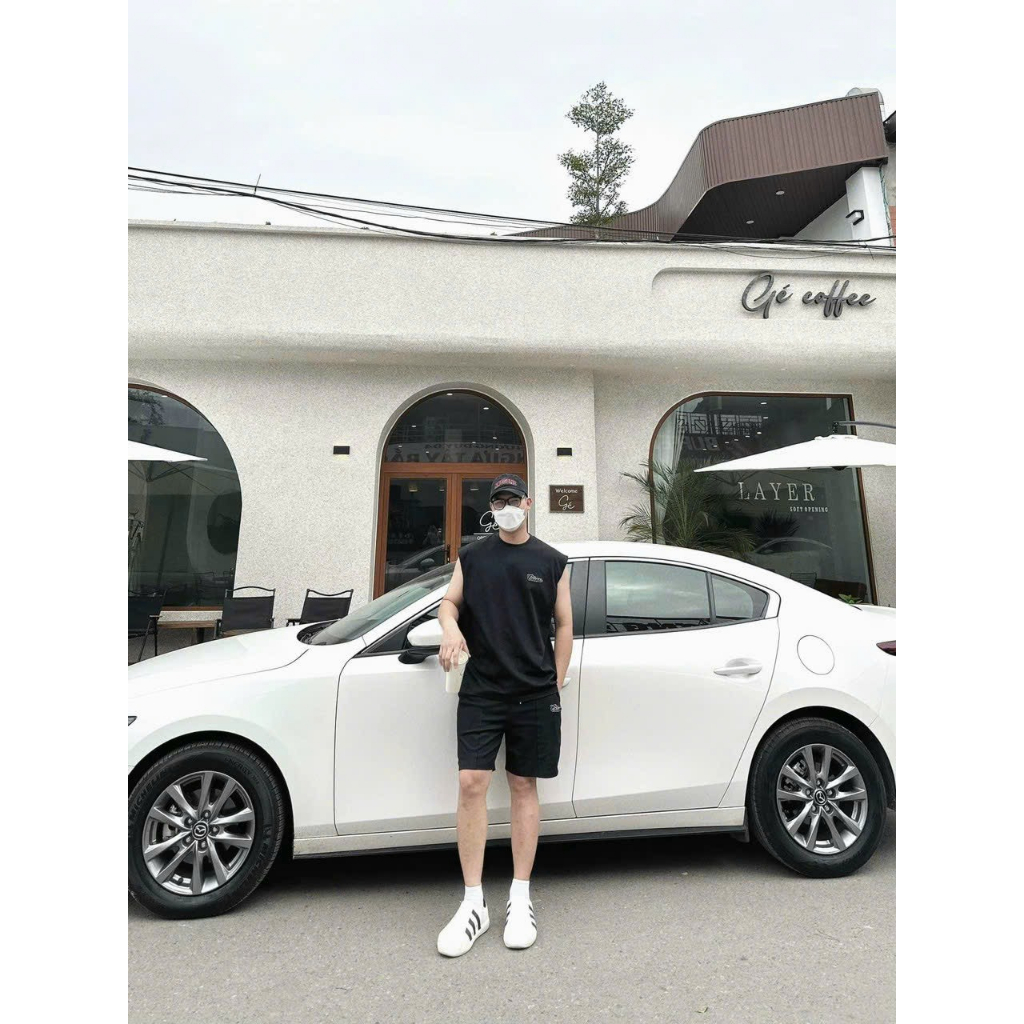 Bộ nam tanktop thể thao ICRAZY, không kèm áo thun trong, chất da cá mát mẻ, phong cách năng động, unisex