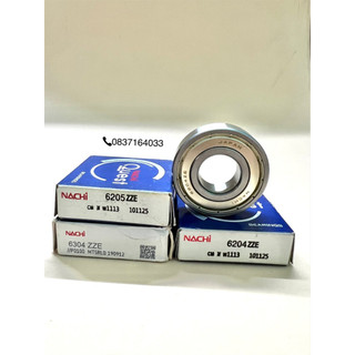 Vòng bi bạc đạn nachi 6204 ,6205, 6304 zze