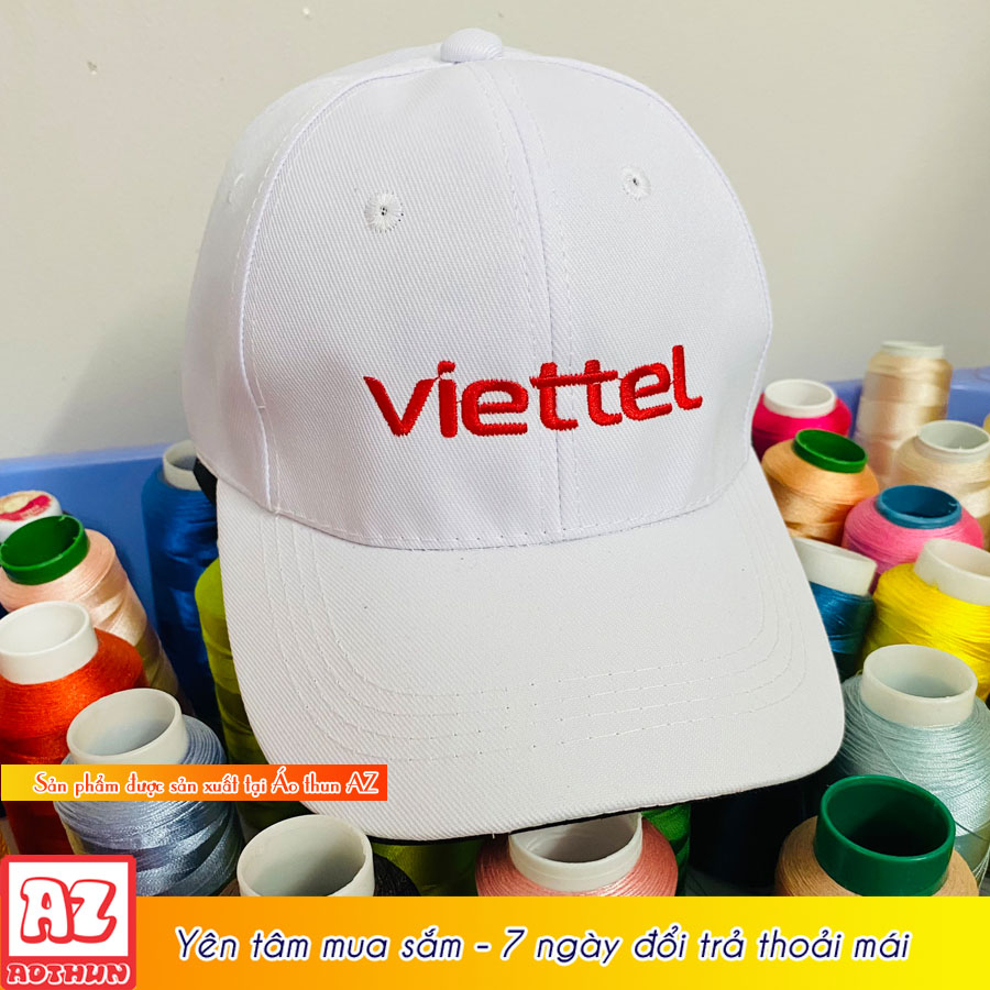 Nón kết thêu logo Viettel  AT42