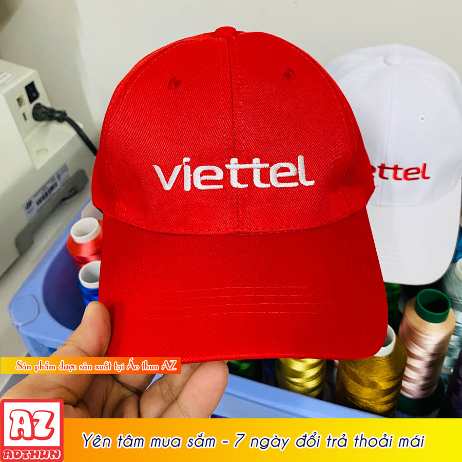 Nón kết thêu logo Viettel  AT42