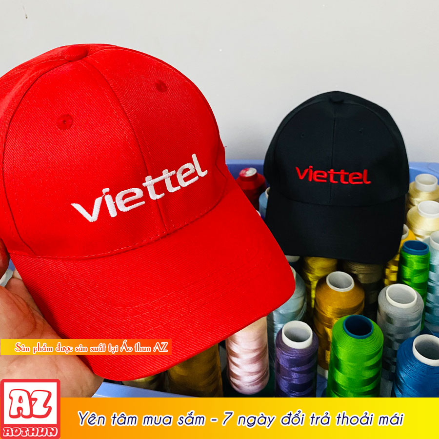 Nón kết thêu logo Viettel  AT42