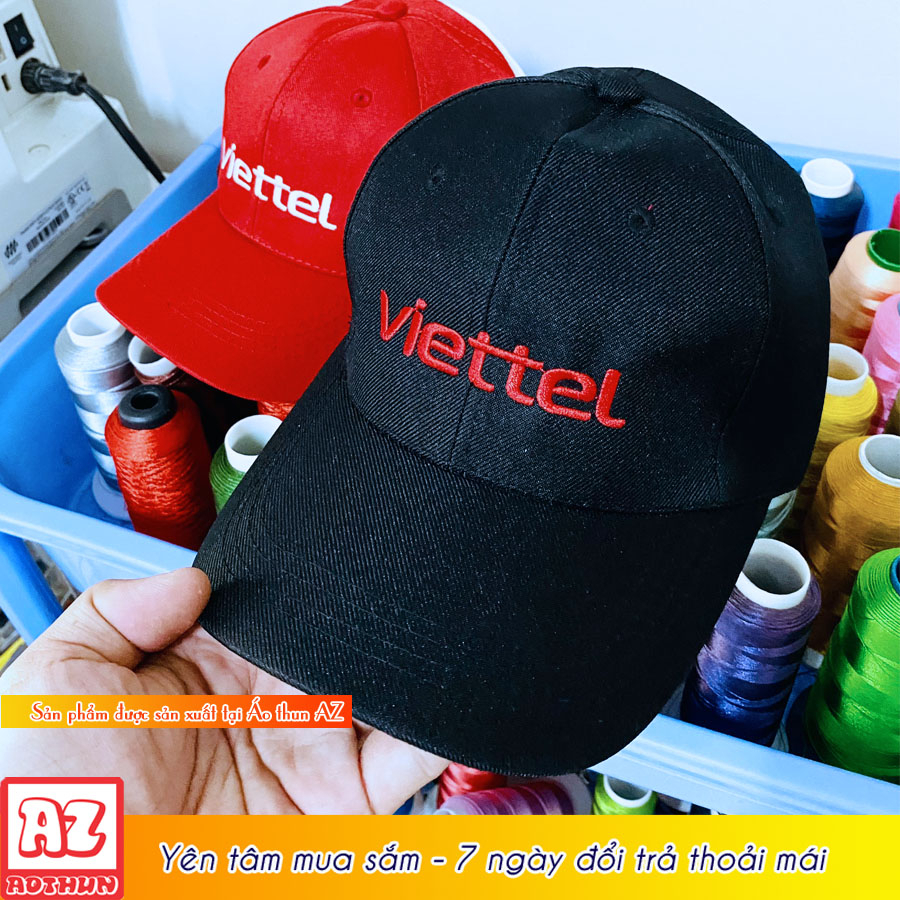 Nón kết thêu logo Viettel  AT42