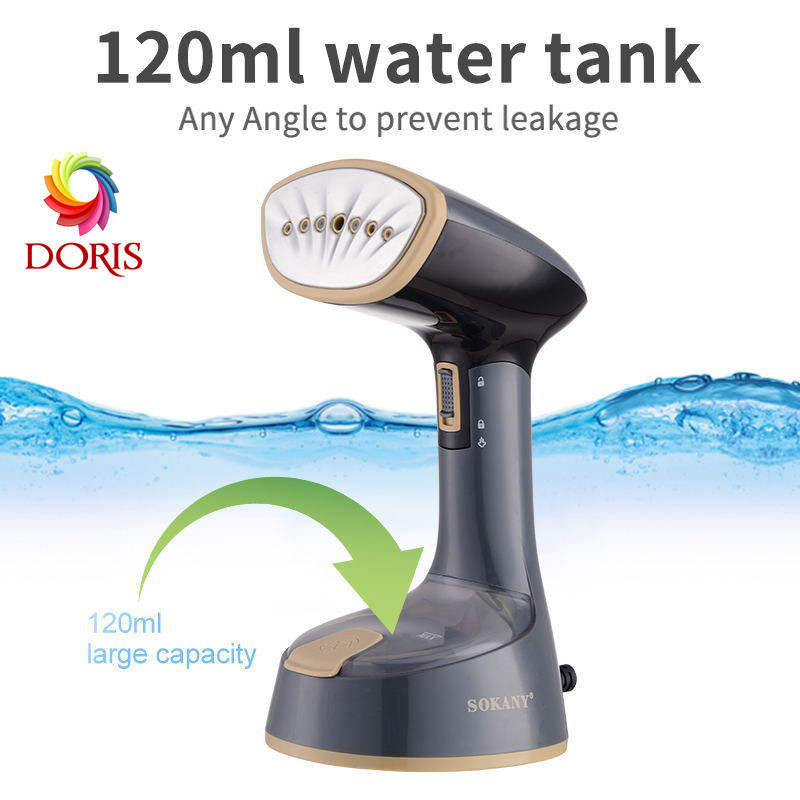 Bàn là hơi nước SOKANY 3065 mẫu mới, hơi nước cực mạnh, là nhanh phẳng mọi loại vải, bàn là hơi nước cầm tay gấp gọn
