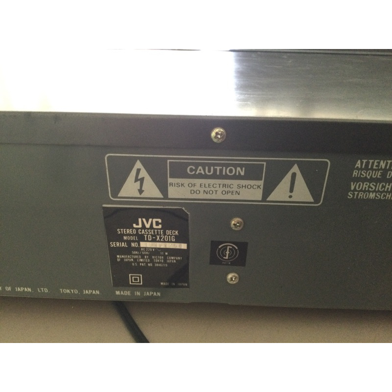 Đầu Catssette JVC TD-X201