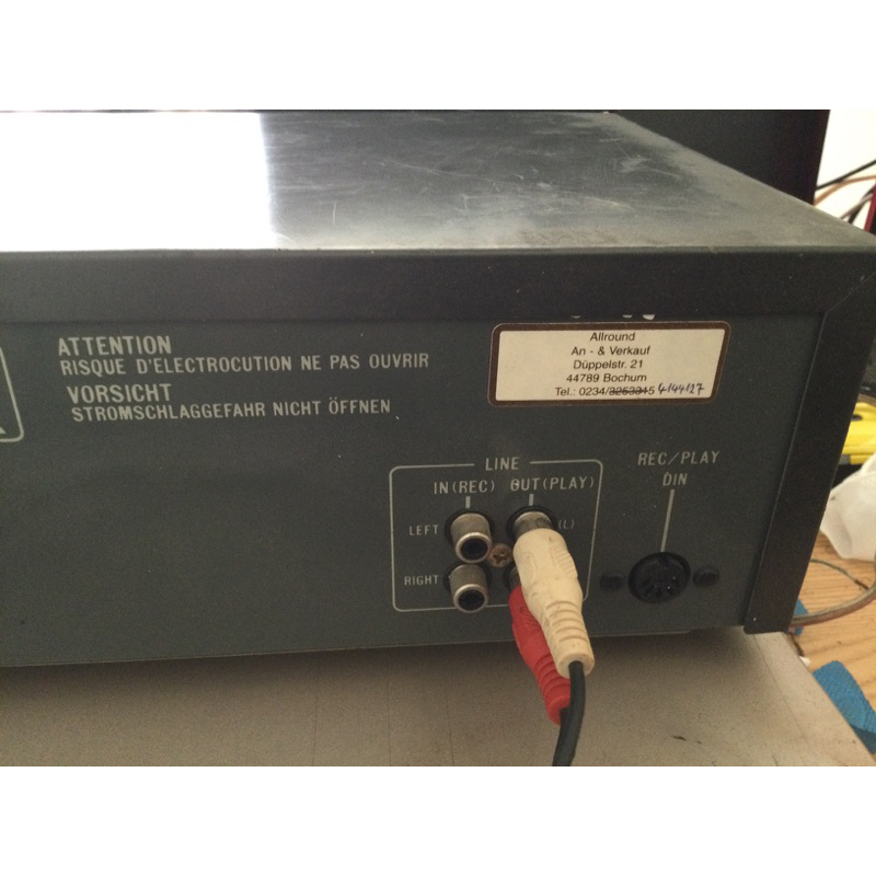 Đầu Catssette JVC TD-X201