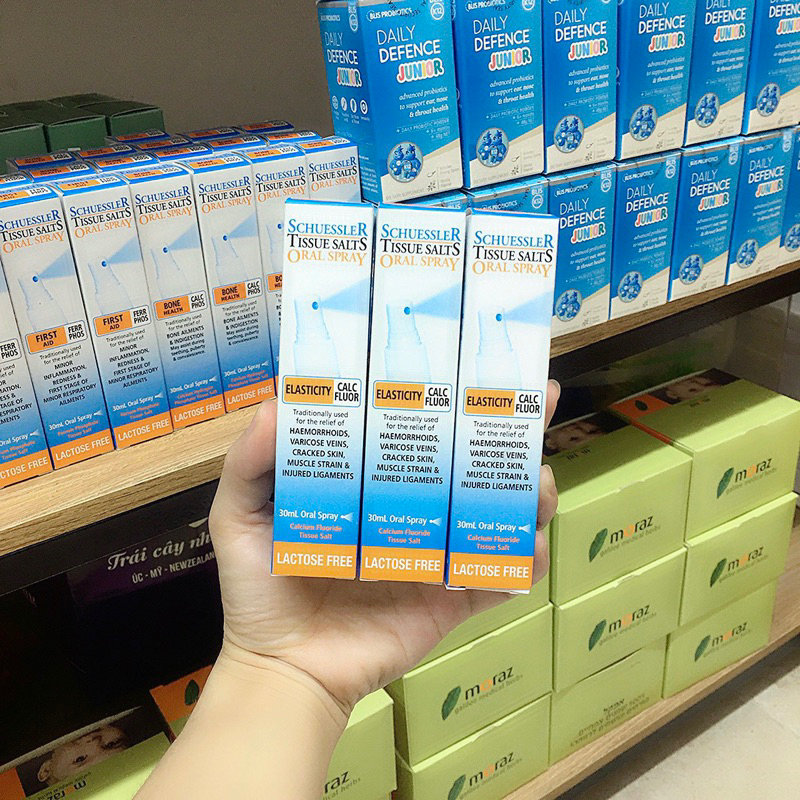 Xịt flour - xịt men răng