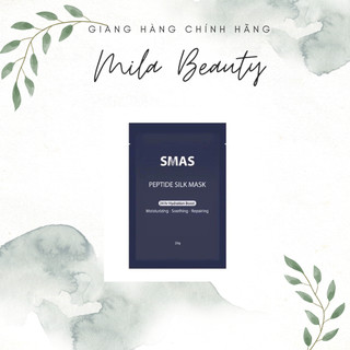 Mặt nạ dưỡng ẩm phục hồi da làm dịu da tức thì smas peptide silk mask