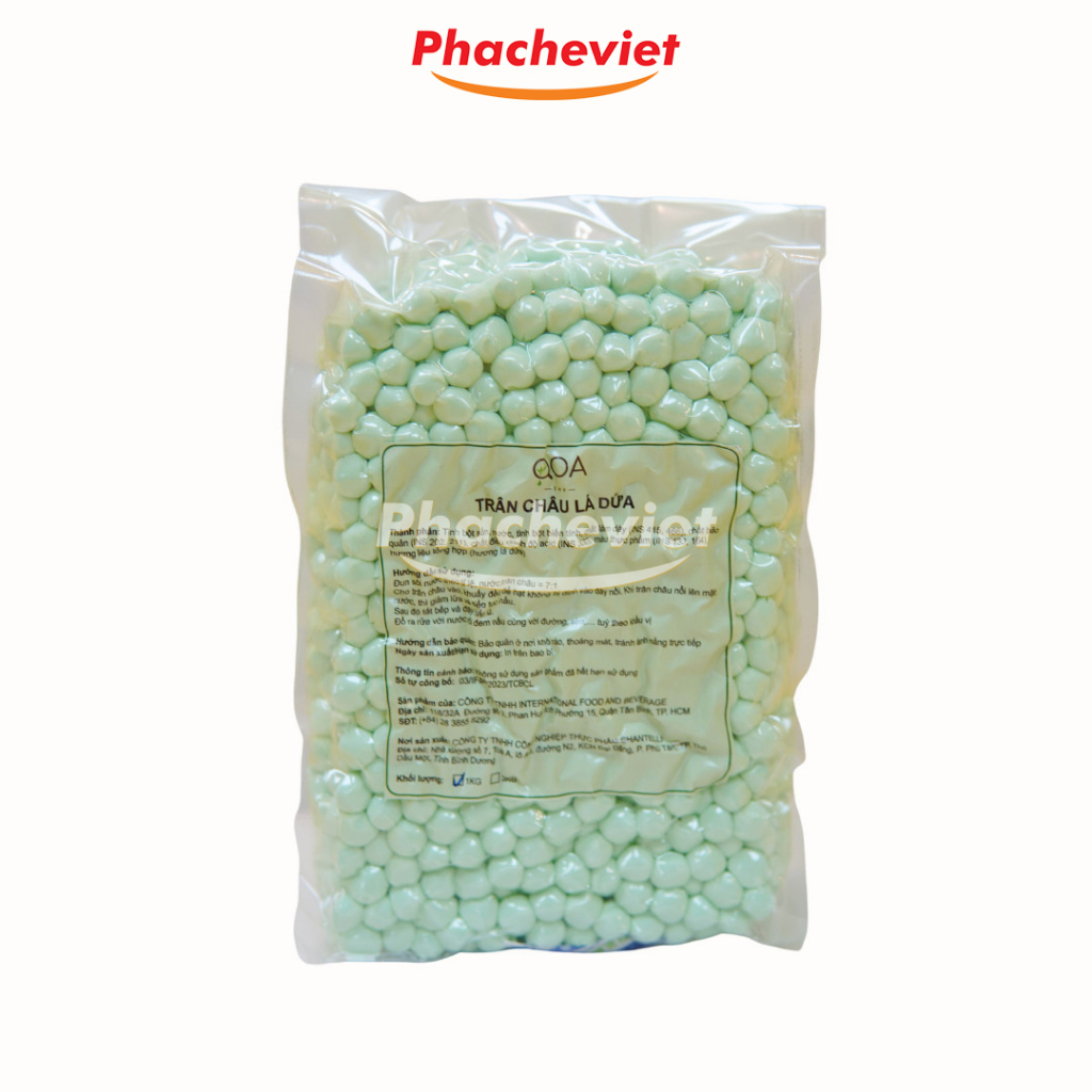 Trân châu Lá dứa QOA 1kg
