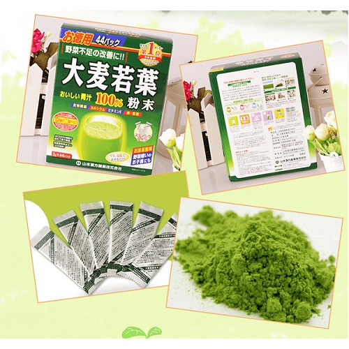 Bột Mầm Lúa Mạch Non Nhật Bản Grass Barley - Full Hộp