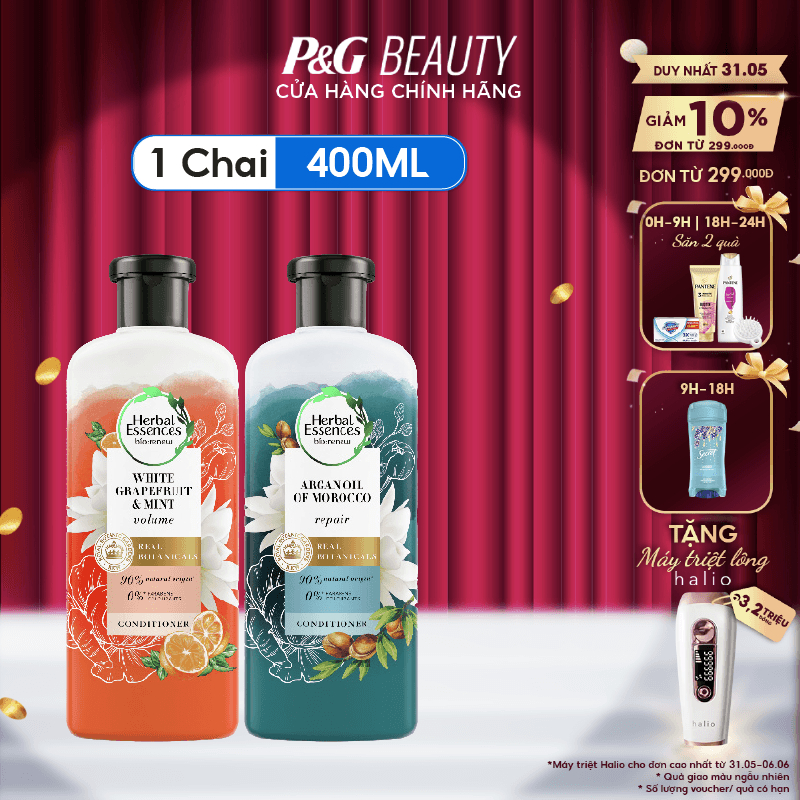 Dầu Xả Herbal Essences 400ml