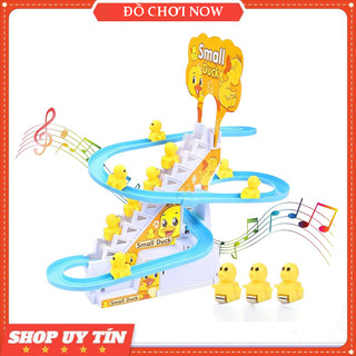 Đồ chơi vịt leo cầu thang, Vịt leo thang hộp tiếng anh mẫu mới