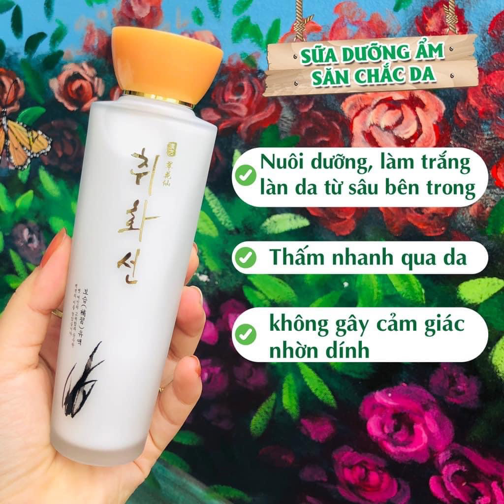 Set Dưỡng Da Tái Sinh Đông Y Chi Hwa Seon Hàn Quốc. Giúp da căng mịn trắng hồng, cải thiện tình trạng lão hoá