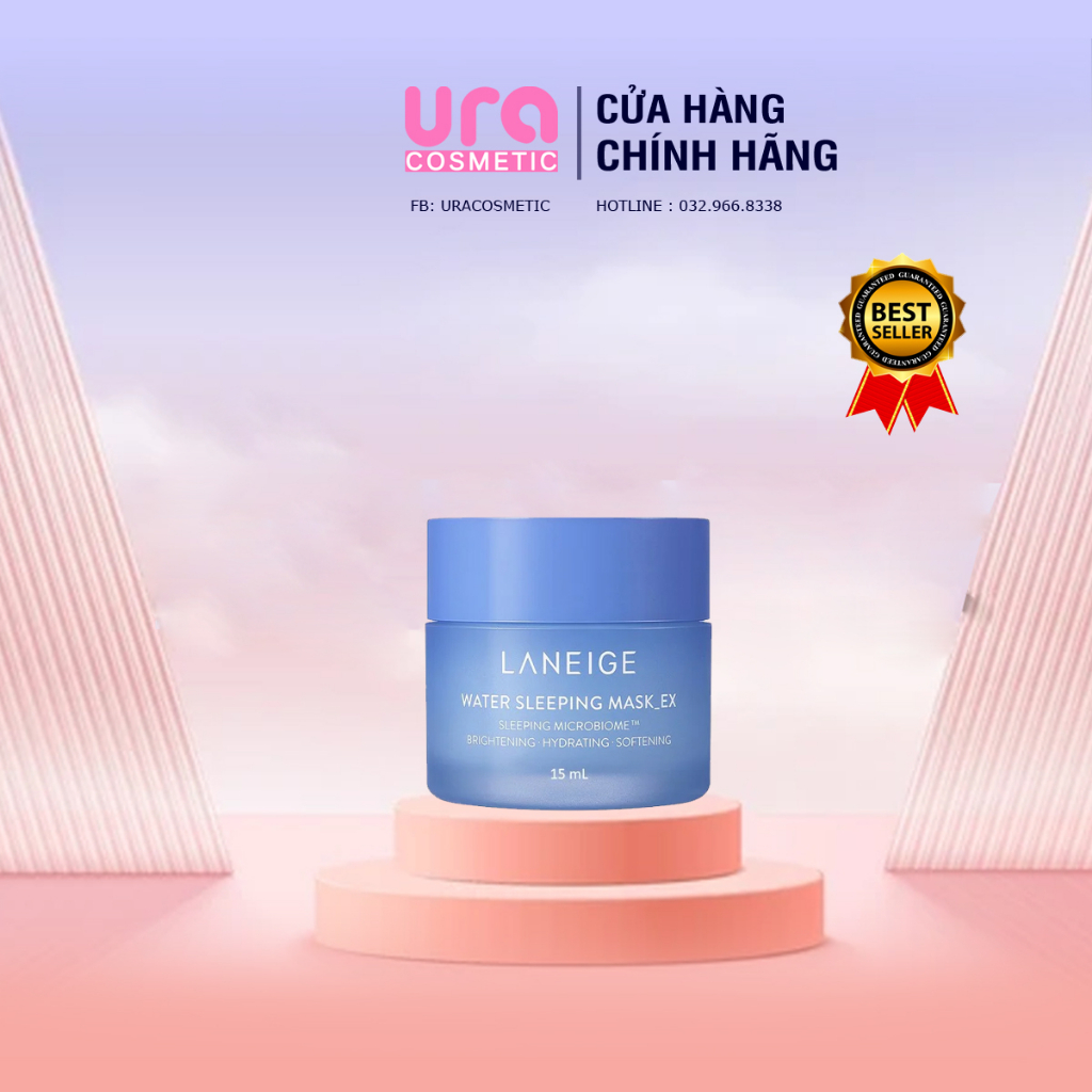 Mặt nạ ngủ mặt và môi Laneige mini 3g-15ml mẫu mới [ 100 % chính hãng ]