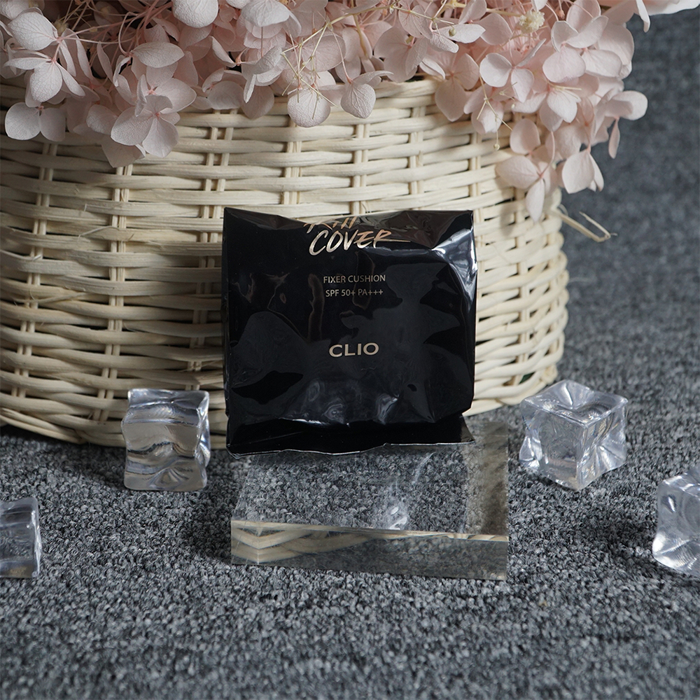 Phấn nước trang điểm Clio Kill Cover Fixer Cushion Spf 50+ PA+++ giúp nâng tone kèm theo chống nắng nhẹ nhàng